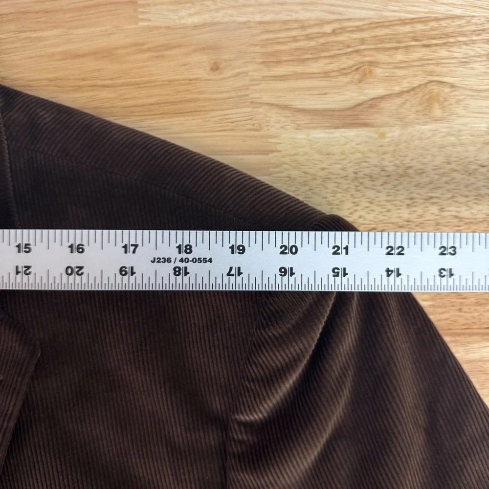 Saddlebred Mens 48R Brown Corduroy Sport Coat Two Button Blazer Formal Office‎